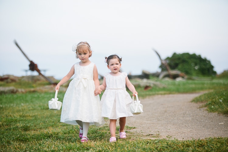 Seacoast Science Center wedding ceremony