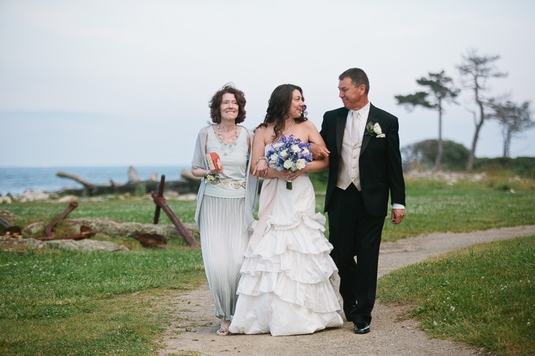 Seacoast Science Center wedding ceremony