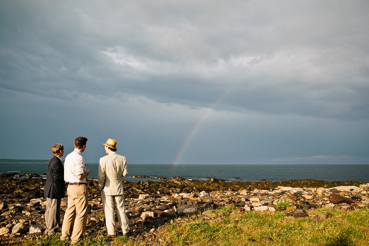 rainbow at the Seacost Science Center