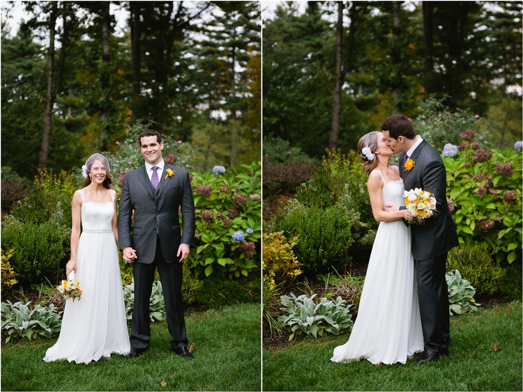 elegant, Anthropologie-inspired outdoor wedding in Walpole MA