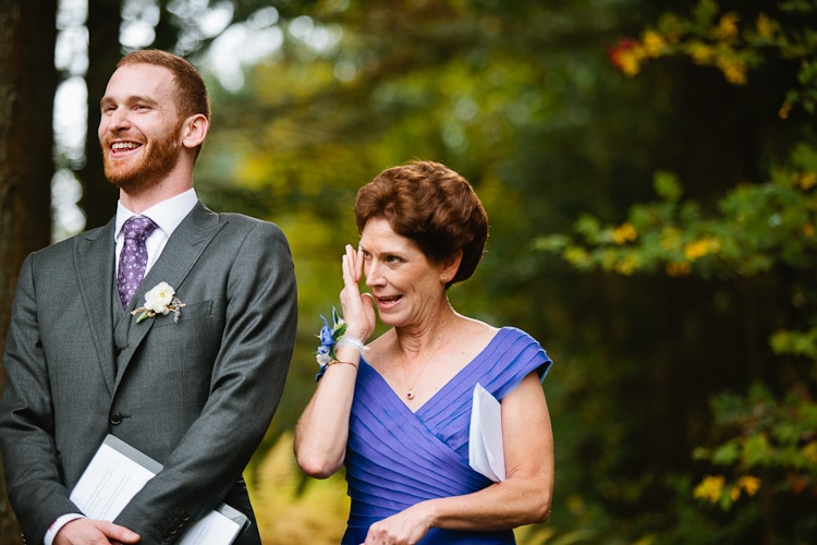 emotional backyard wedding in Walpole MA