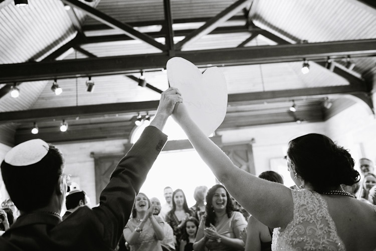 Jewish wedding at Linden Place