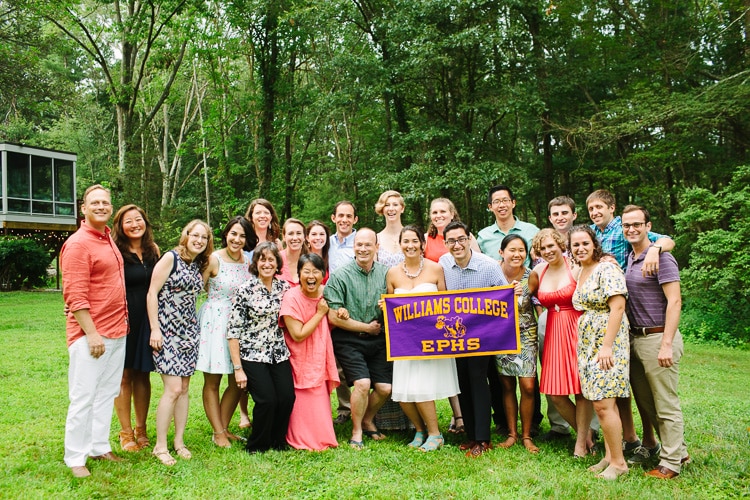 Williams College wedding guests