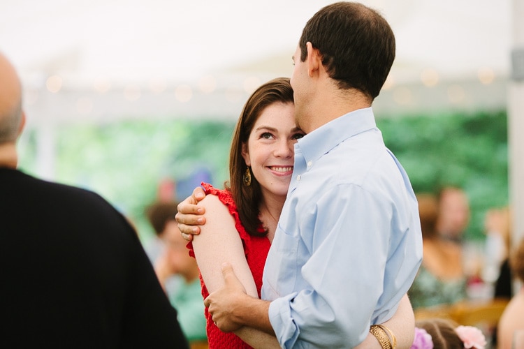 backyard Massachusetts wedding photography