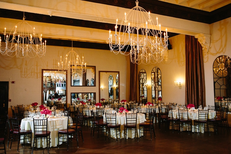 reception room at Alden Castle