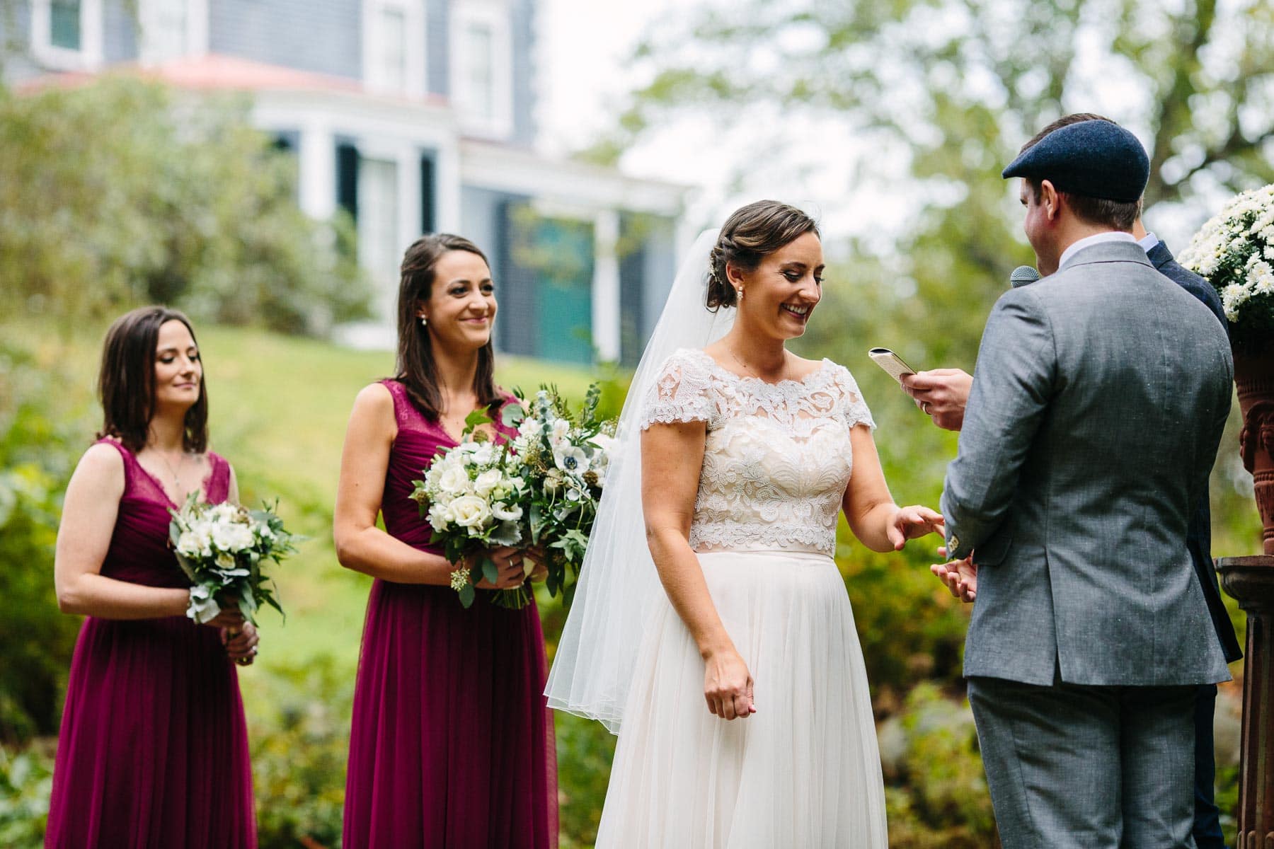 Fall Codman Estate wedding of Kiersten and Ben in Lincoln, MA | Kelly Benvenuto Photography | Boston Wedding Photographer