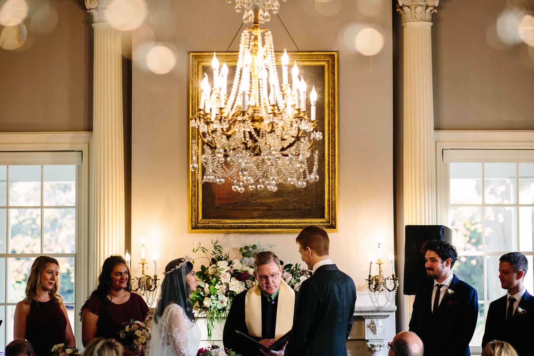 October Lyman Estate wedding of Alexandra and Robert | Kelly Benvenuto Photography | Boston Wedding Photographer