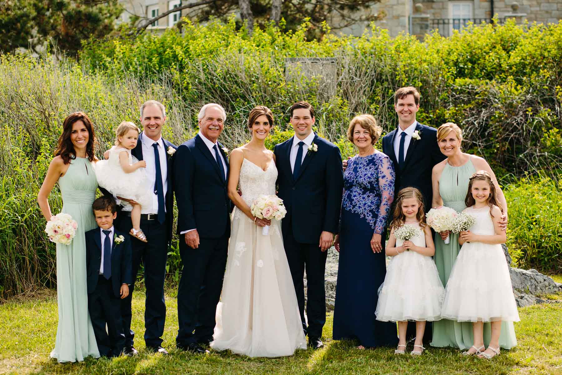 Corinthian Yacht Club wedding of Danielle and Dave, Marblehead, MA | Kelly Benvenuto Photography | Boston Wedding Photographer