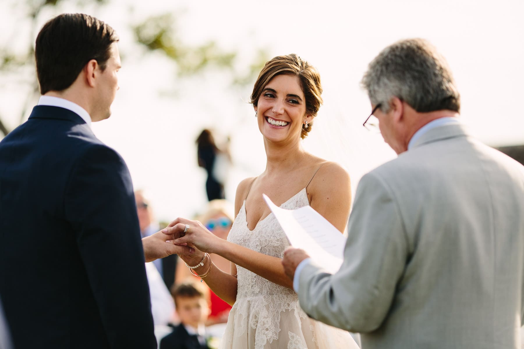 Corinthian Yacht Club wedding of Danielle and Dave, Marblehead, MA | Kelly Benvenuto Photography | Boston Wedding Photographer