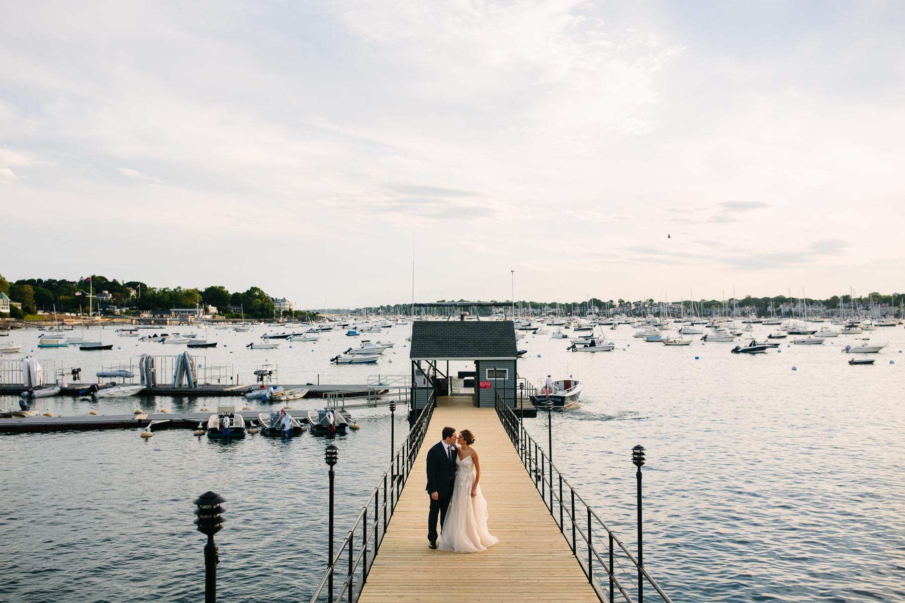 Corinthian Yacht Club wedding of Danielle and Dave, Marblehead, MA | Kelly Benvenuto Photography | Boston Wedding Photographer