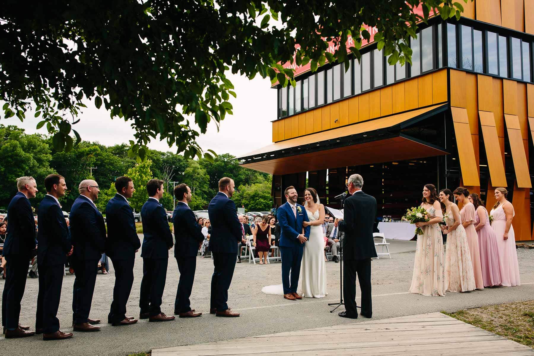 Harry Parker Boathouse wedding of Julie and Kevin, Brighton, MA | Kelly Benvenuto Photography | Boston Wedding Photographer