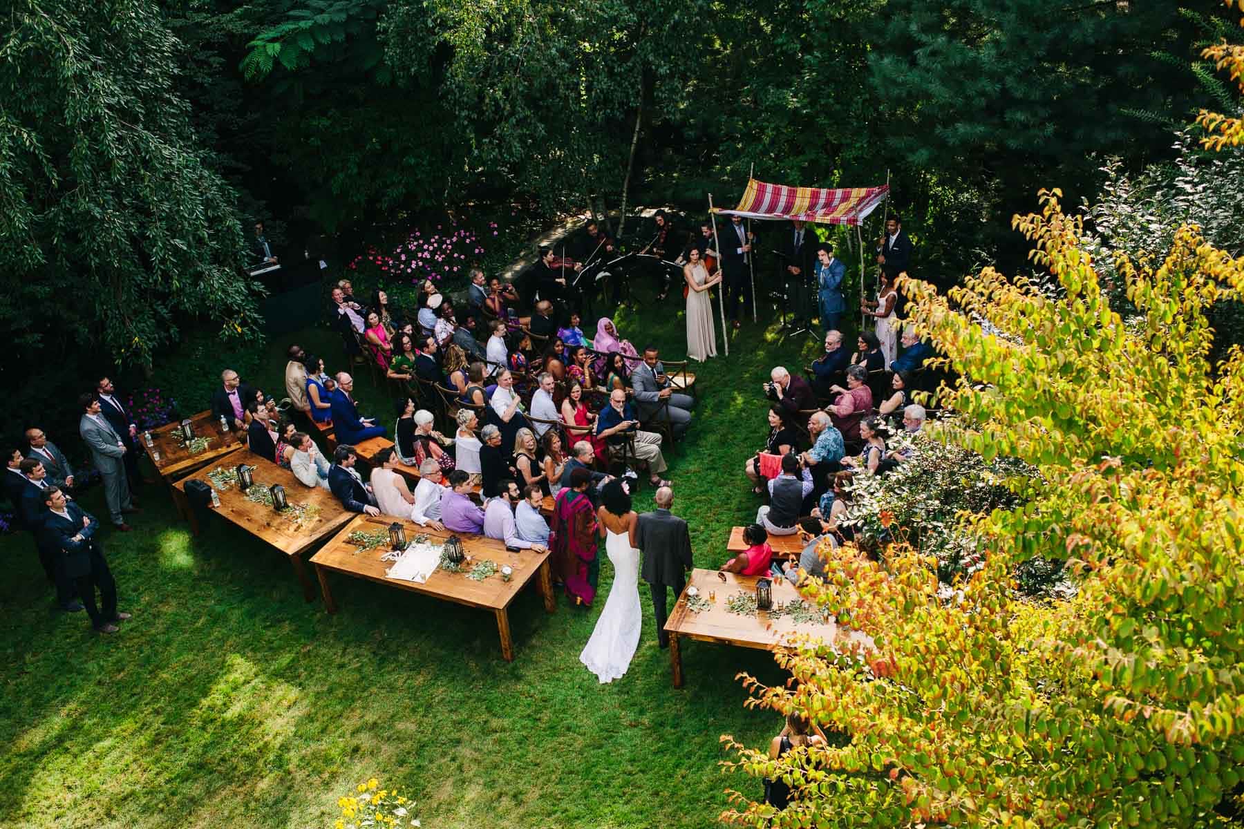 backyard Cambridge wedding | Kelly Benvenuto Photography