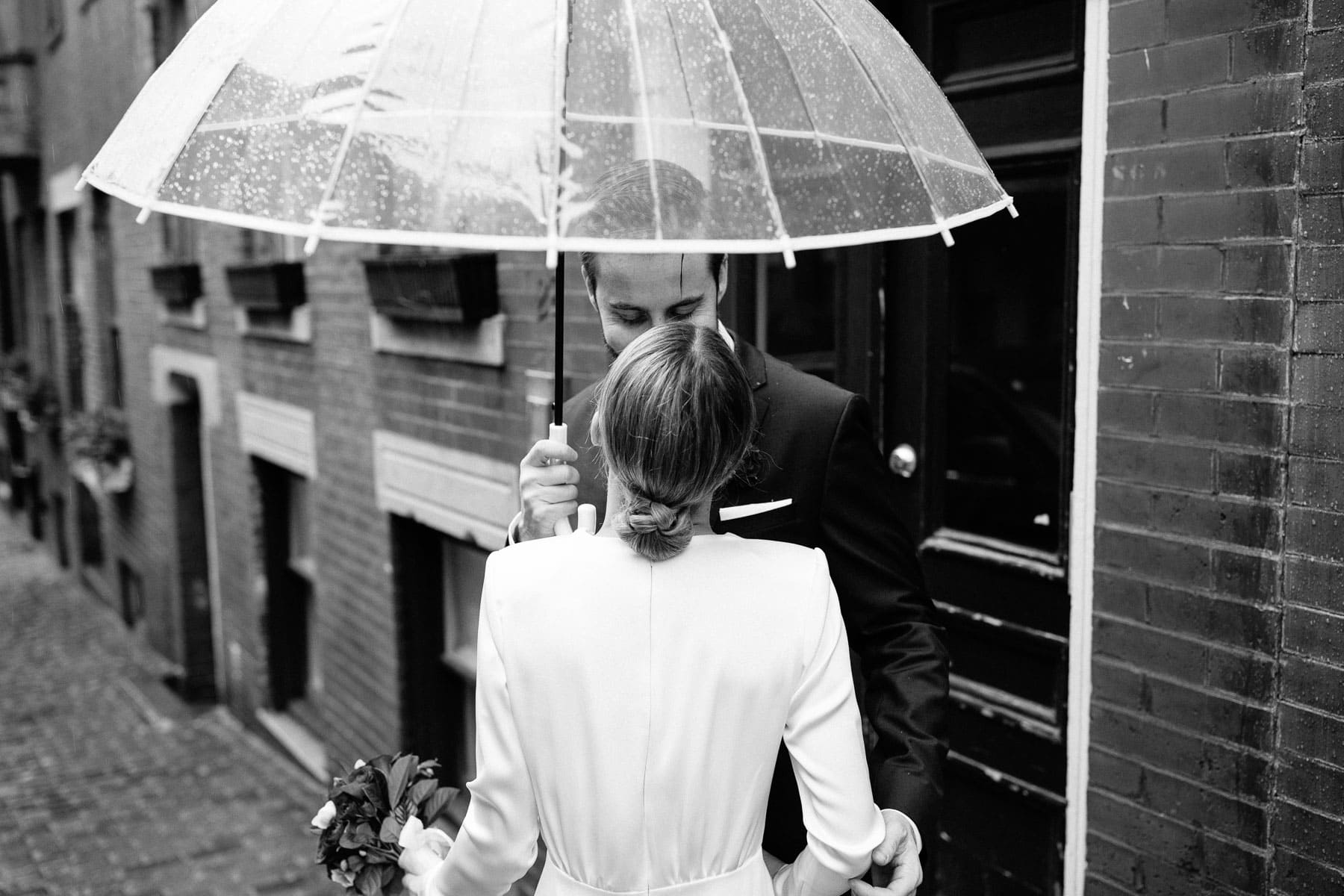 rainy day wedding | Boston wedding photographer