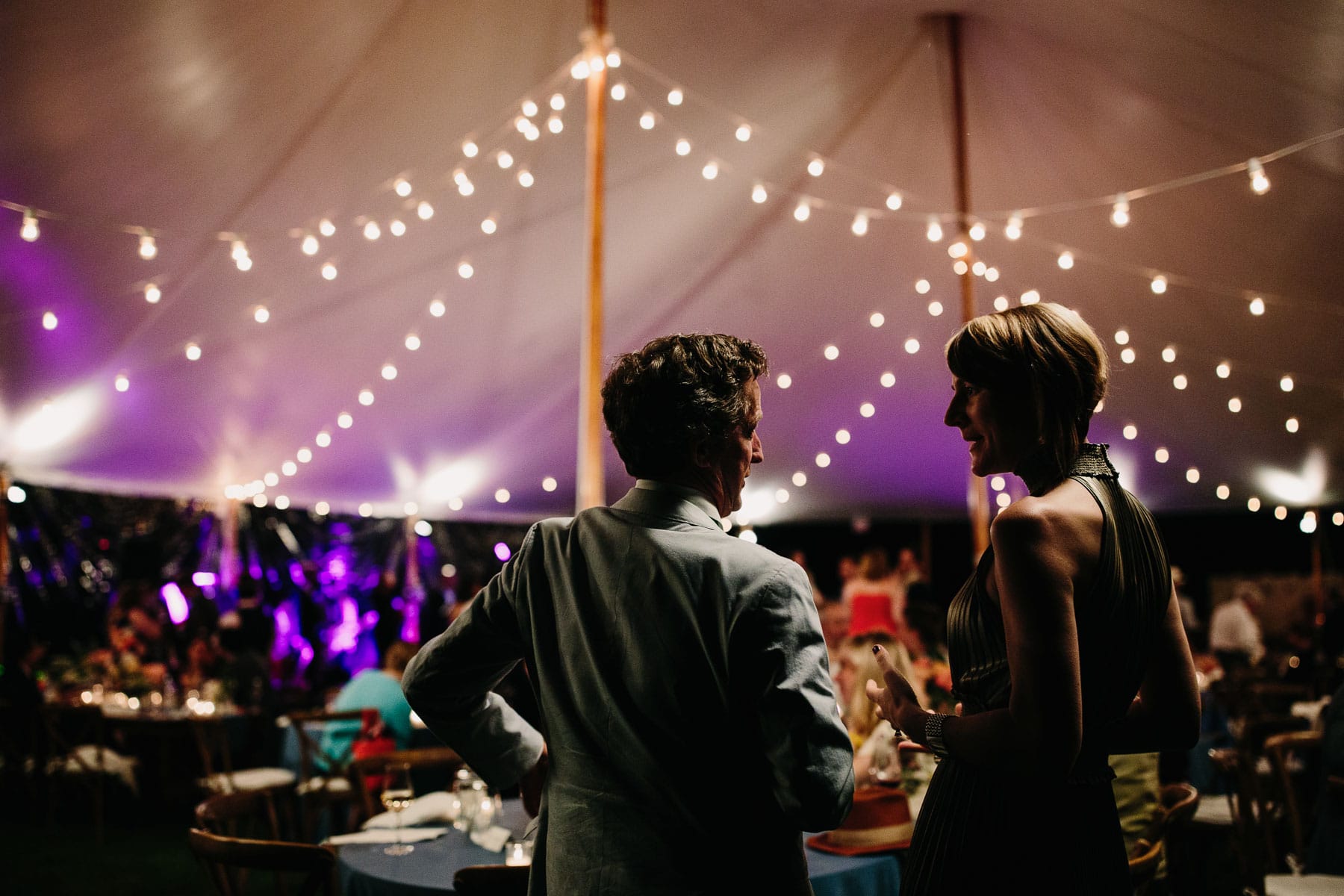 guests visit, tented wedding in Kent, Connecticut 