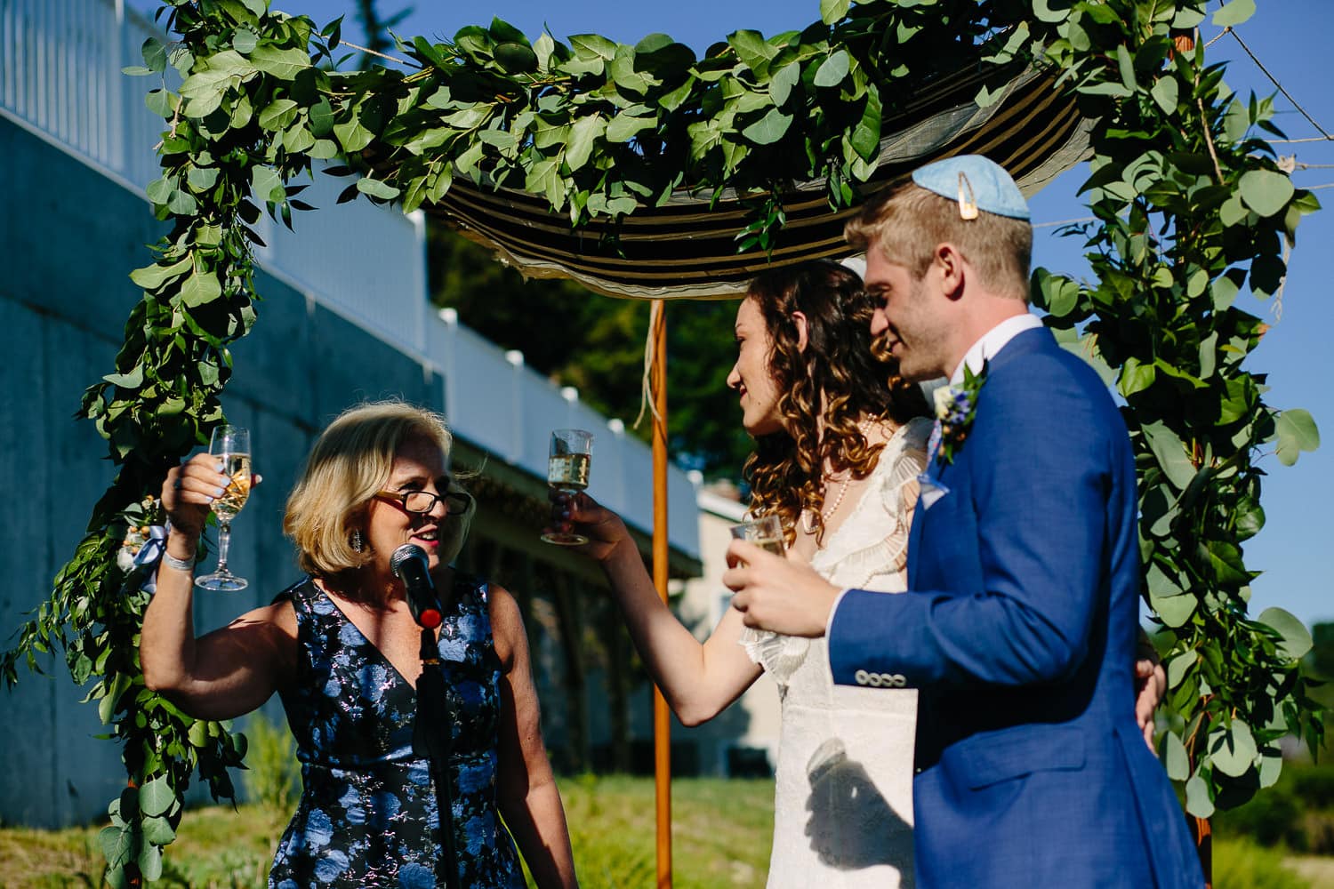 backyard wedding toasts
